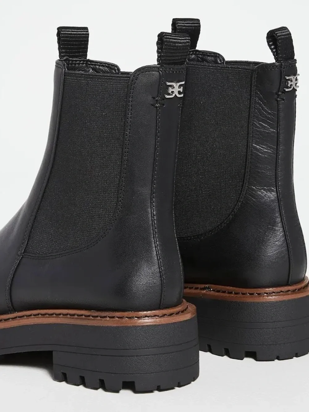 SAM EDELMAN Classic Black Chelsea Boots LAGUNA